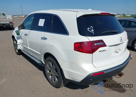 2010 Acura Mdx Advance Package z USA, uszkodzony, nr VIN 2HNYD2H71AH524172